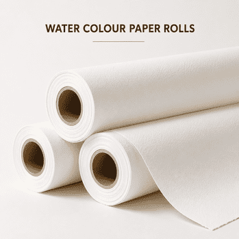 WATER COLOUR PAPER ROLLS